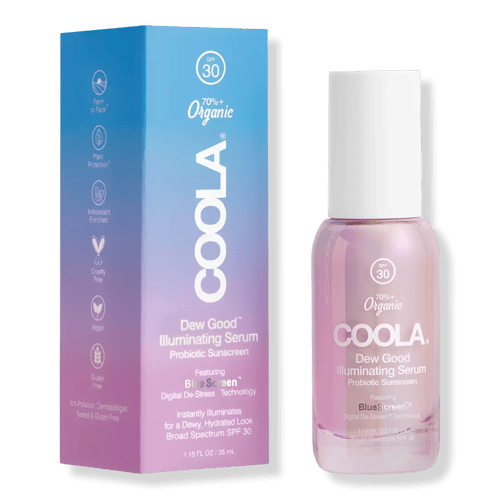 Dew Good Illuminating Serum Sunscreen with Probiotic Technology SPF 30
