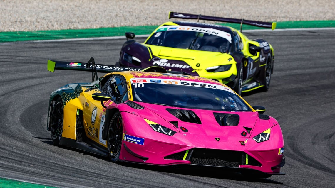 Lamborghini holt in Hockenheim den ersten International GT Open-Sieg des Jahres