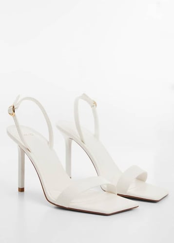 Strappy heeled sandals