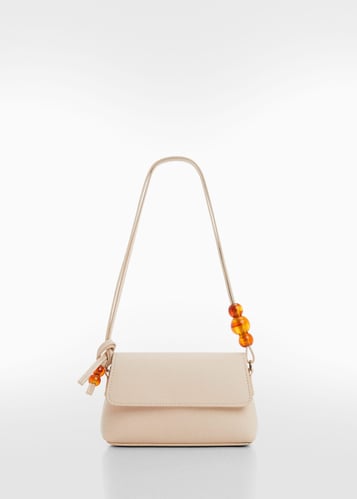 Crossbody bag with flap