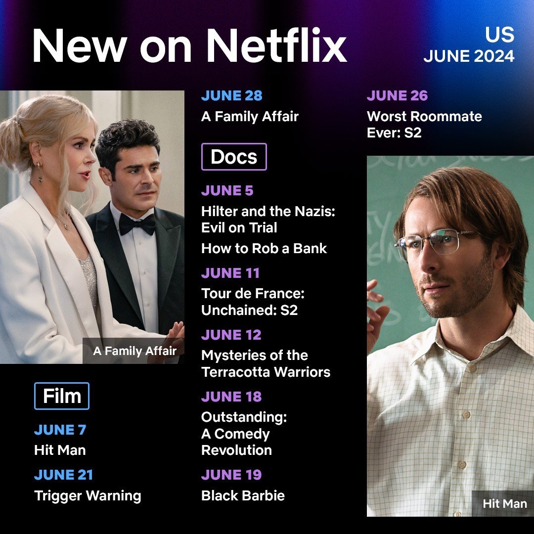 Netflix's June 2024 Lineup