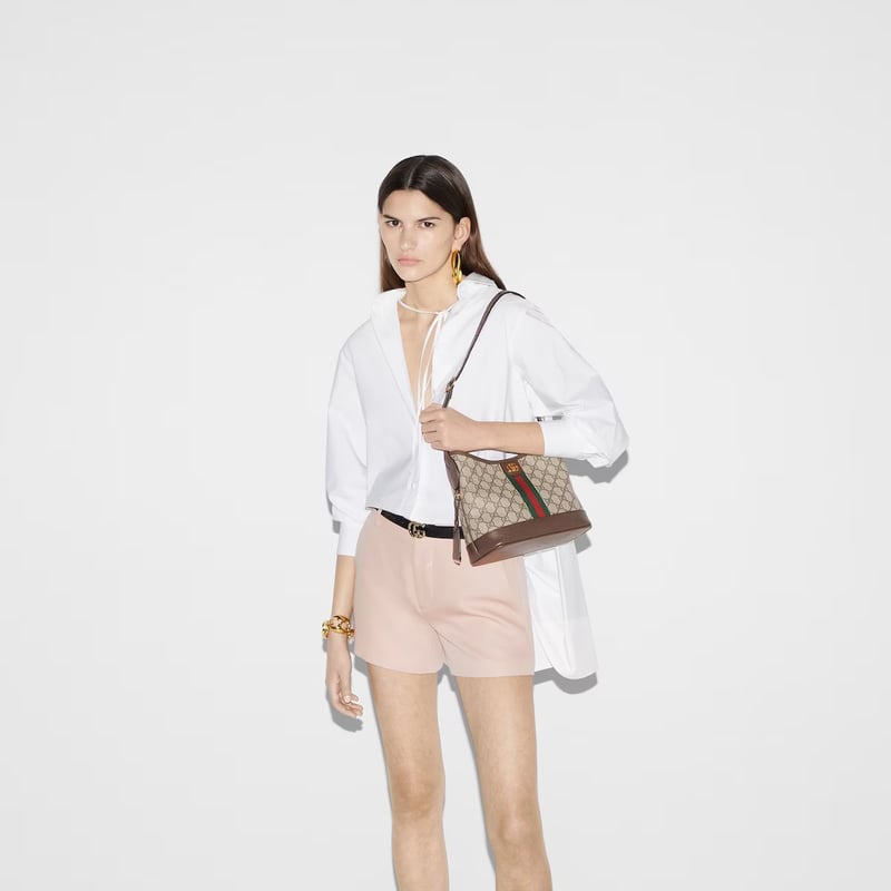 OPHIDIA GG SMALL SHOULDER BAG