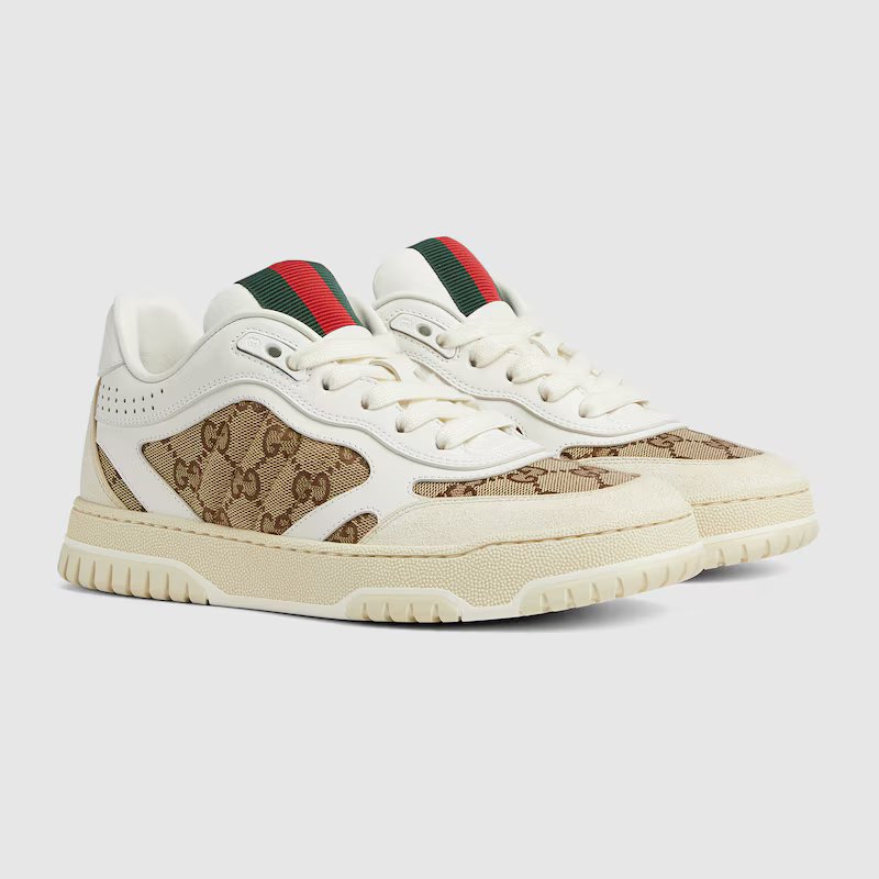 WOMEN'S GUCCI RE-WEB SNEAKER