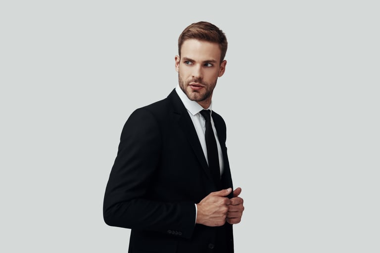 What Shirts Wear With Black Suit
