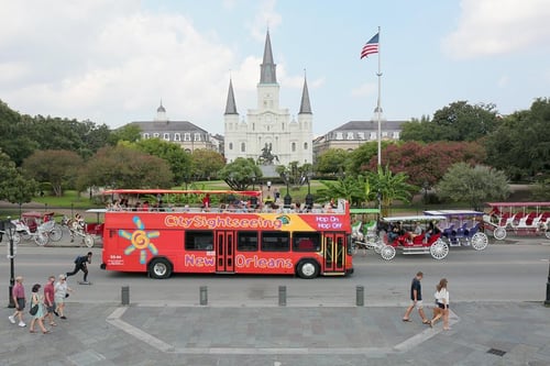 New Orleans City Sightseeing Hop-On Hop-Off Bus Tour