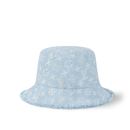 Monogram Denim Bucket Hat