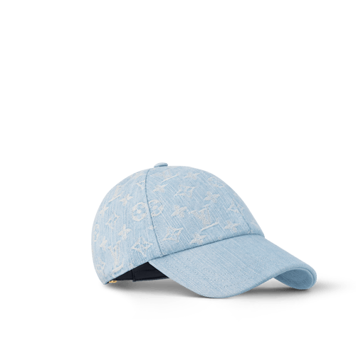 Monogram Denim Cap