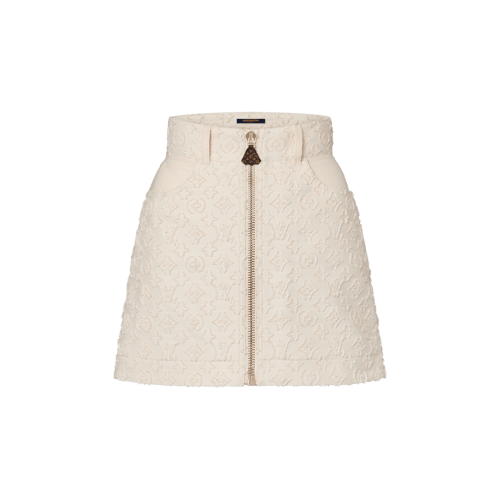 Monogram Fil Coupé Mini Skirt