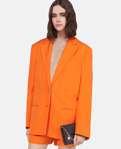Oversized Single-Breasted Blazer
