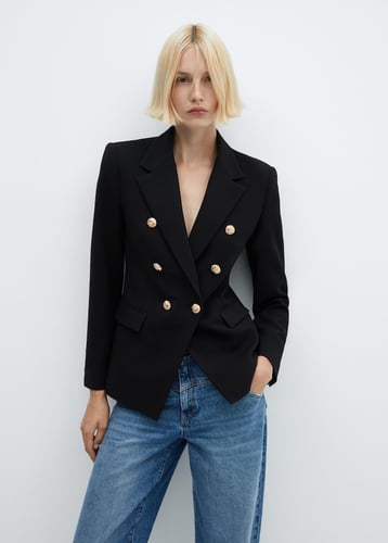 Double-breasted blazer