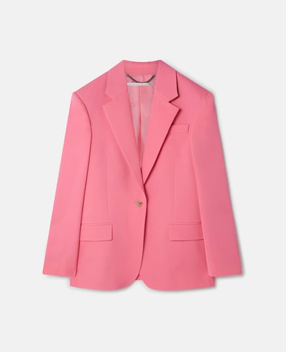 Wool Single-Breasted Blazer