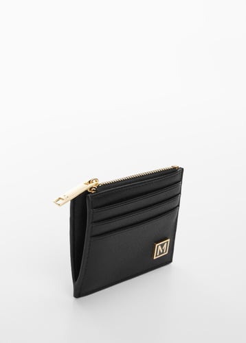 Saffiano-effect cardholder