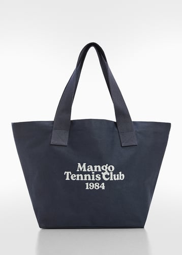 Printed tote bag