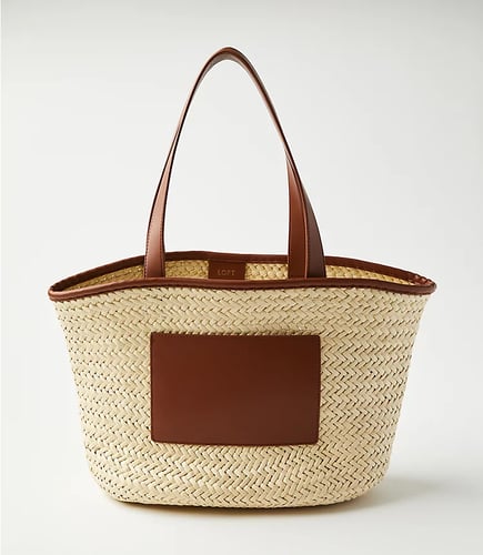 Straw Basket Tote