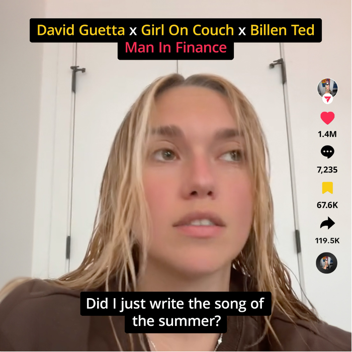 David Guetta Releases His New Version Of Girl On Couch