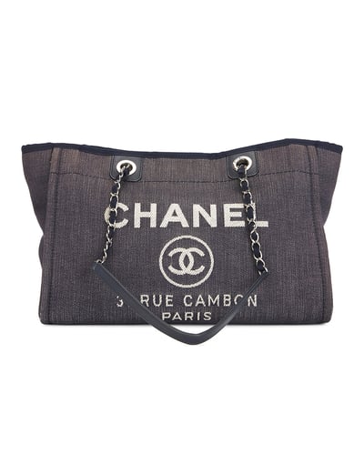 FWRD RENEW CHANEL DEAUVILLE TOTE BAG