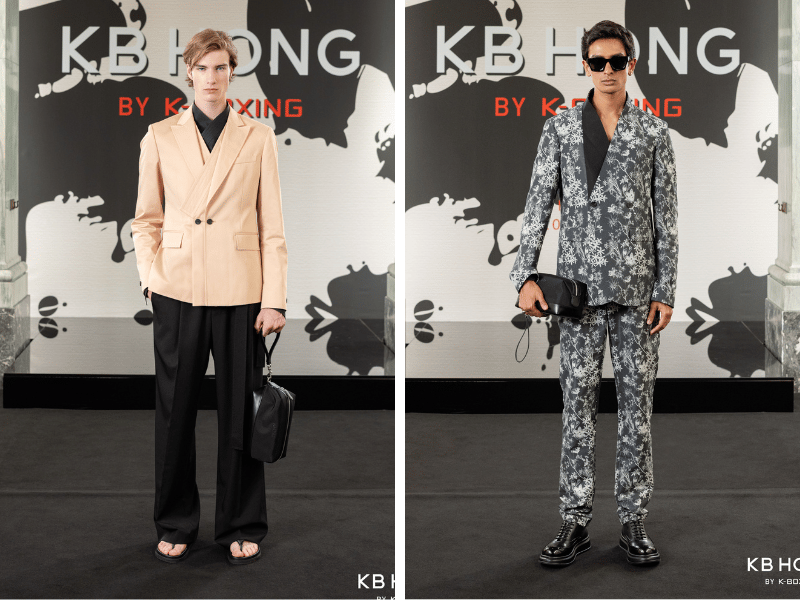 KB Hong 在米兰时装周