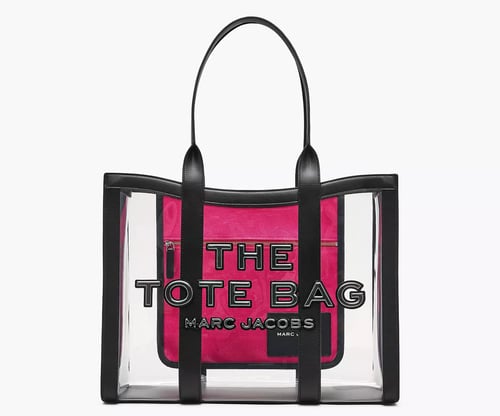 THE CLEAR LARGE TOTE BAG
