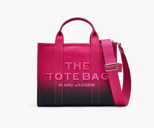 THE OMBRÉ COATED CANVAS MEDIUM TOTE BAG