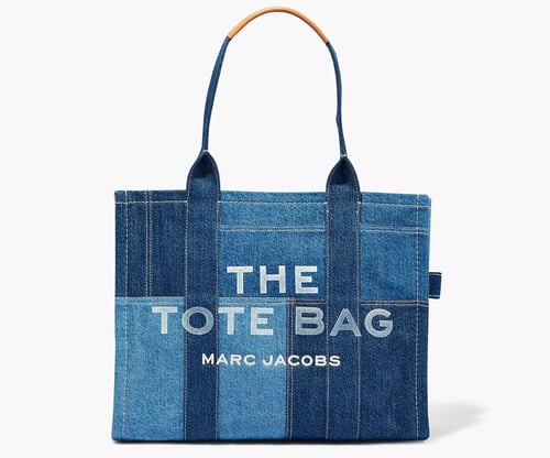 THE DENIM LARGE TOTE BAG