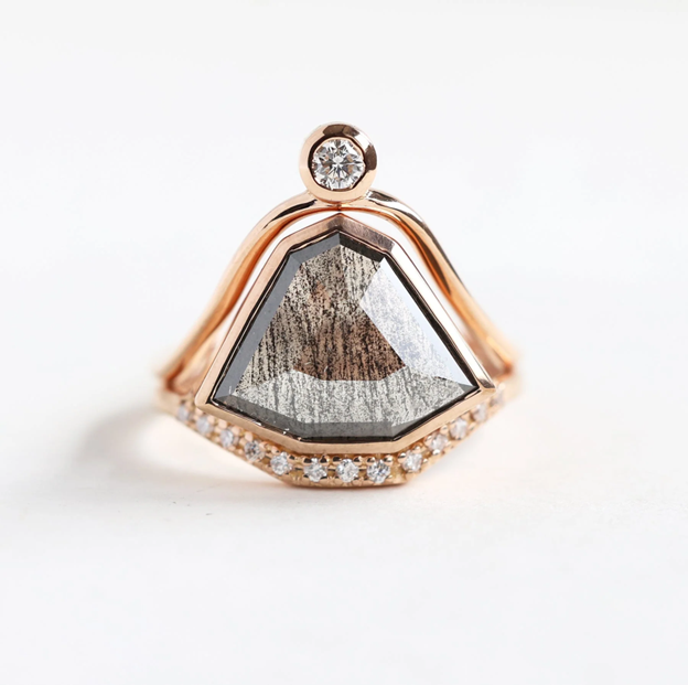 Raw Diamond Rings