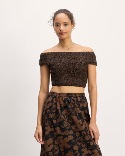The Gauze Smock Top
