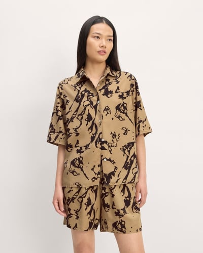 The TENCEL™ Oversized Short-Sleeve Shirt