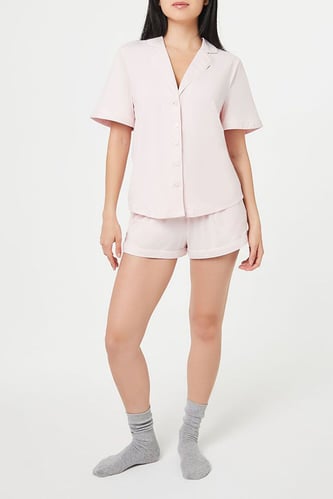 Set pigiama con camicia e pantaloncini