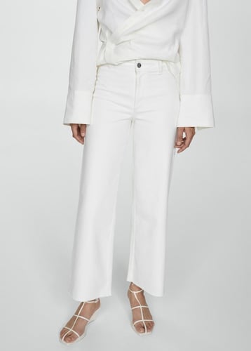 Catherin high-rise culotte jeans