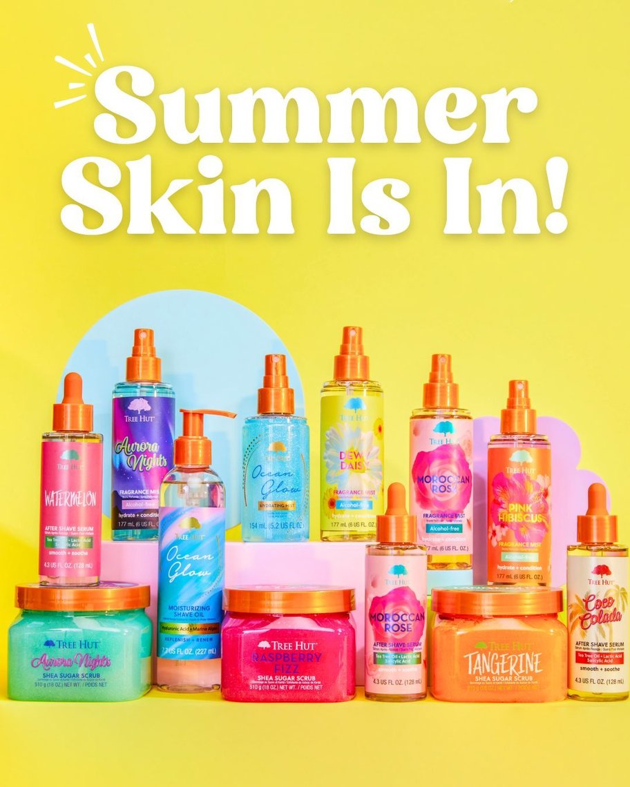 Rayonnez avec les toutes nouvelles collections estivales de Tree Hut !