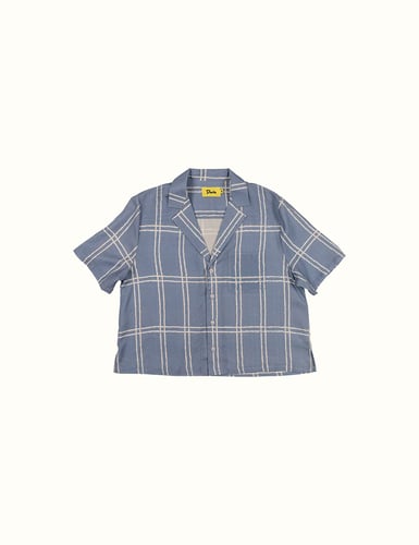 GRID CROP BUTTONUP