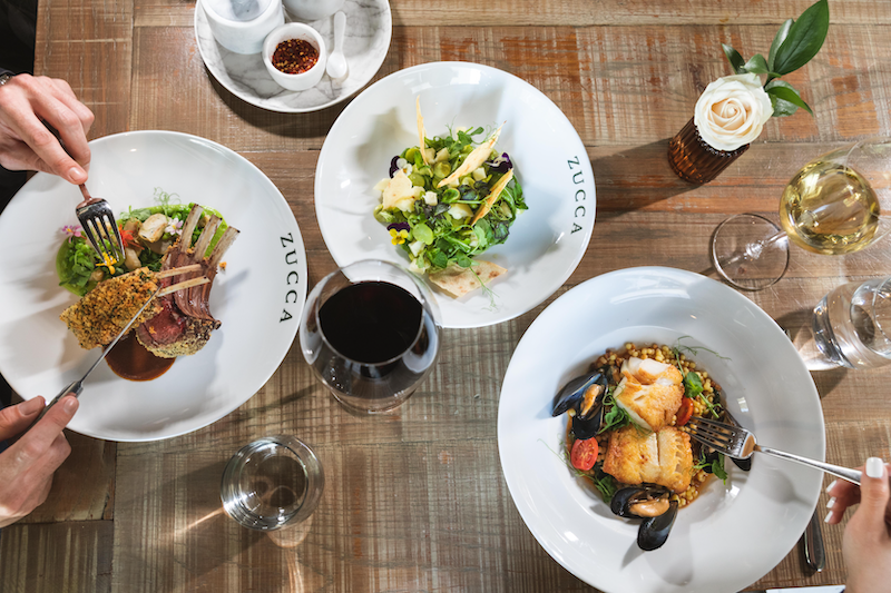 INVITACIÓN - Pruebe los menús de almuerzo y cena de Gables en Zucca