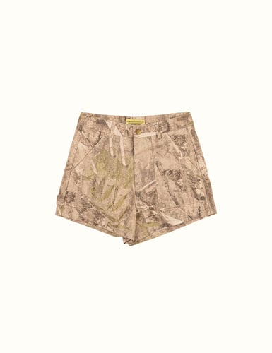 WOMEN'S LEISURE WALK SHORT - CAMO