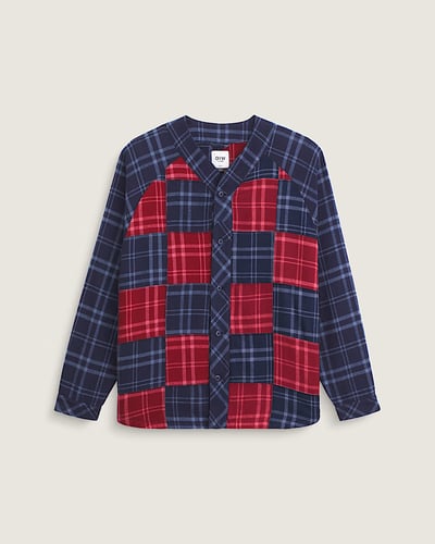 OTW Blocked Flannel Shirt