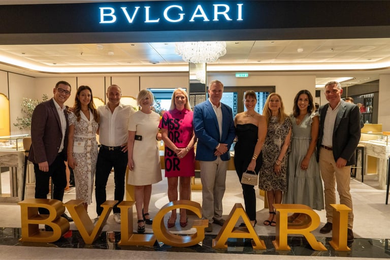 Starboard Luxury stellt Bvlgari-Boutique auf der neuesten Yacht von Ritz Carlton, Ilma, vor