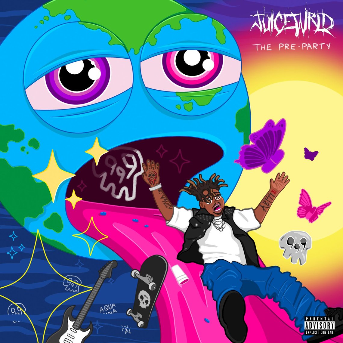 Juice WRLD The Pre-Party - Artwork