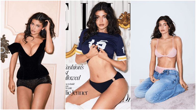Kylie Jenner sulla copertina del numero di ELLE di novembre 2024