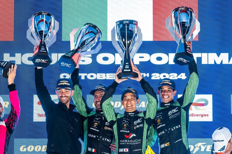 Lamborghini claims first-ever European Le Mans Series title in 4 Hours of Portimão