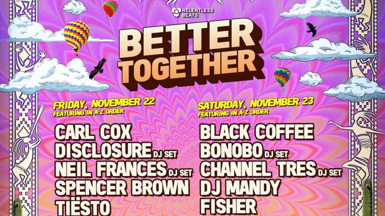 Better Together kündigt das tagesgenaue Programm für das neue, dynamische Festival an