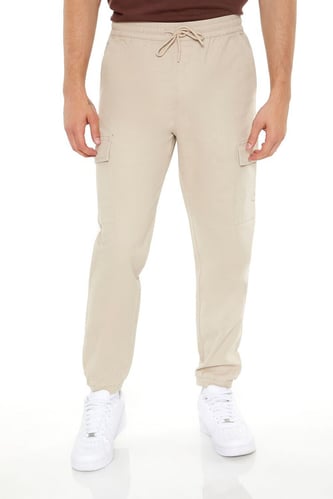 Drawstring Cargo Joggers