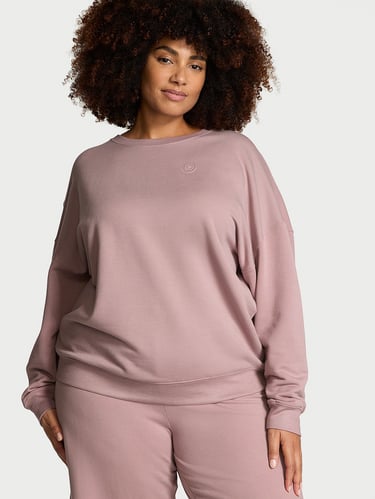 Victoria's Secret Brushed Modal Fleece Crewneck