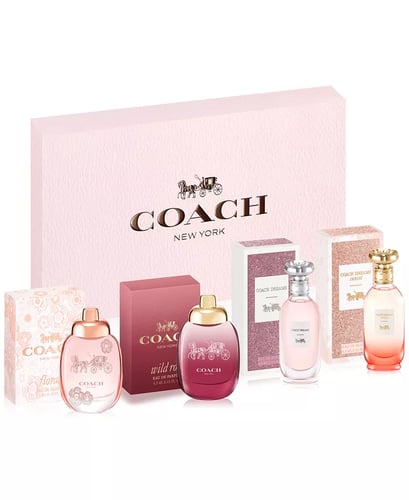 COACH 4-Pc. Women's Eau de Parfum Mini Gift Set