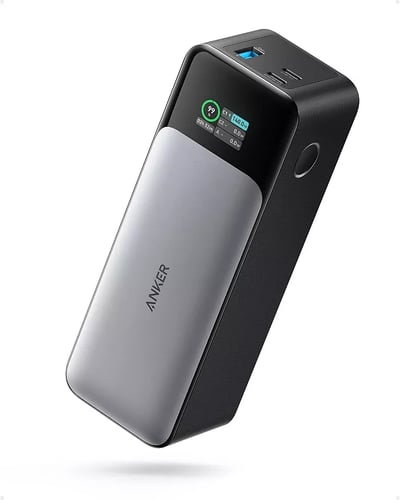 Anker 24000mAh Power Bank, PowerCore 24K, caricatore portatile a 3 porte a ricarica rapida