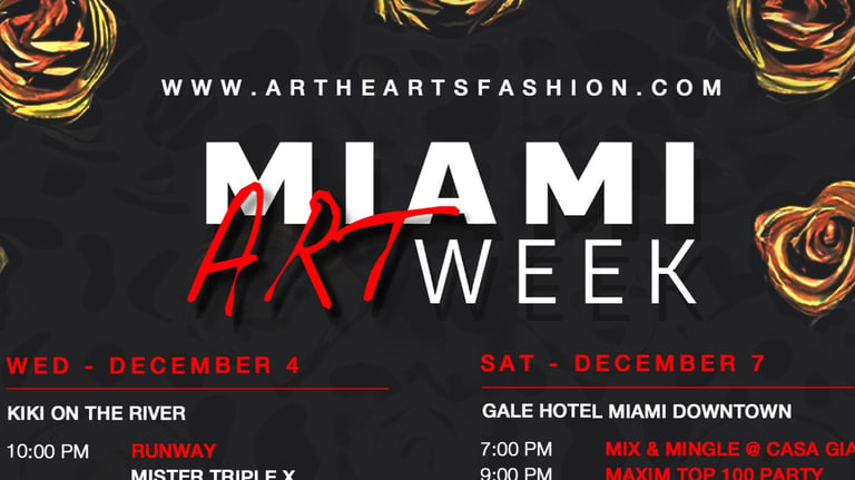 Art Hearts Fashion Flexes Fashion, Art, and Star Power This Miami Art Week 2024  Cover