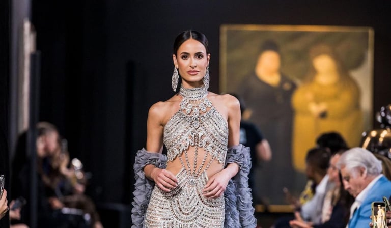 Giannina Azar Shines at Miami Fashion Week 2024