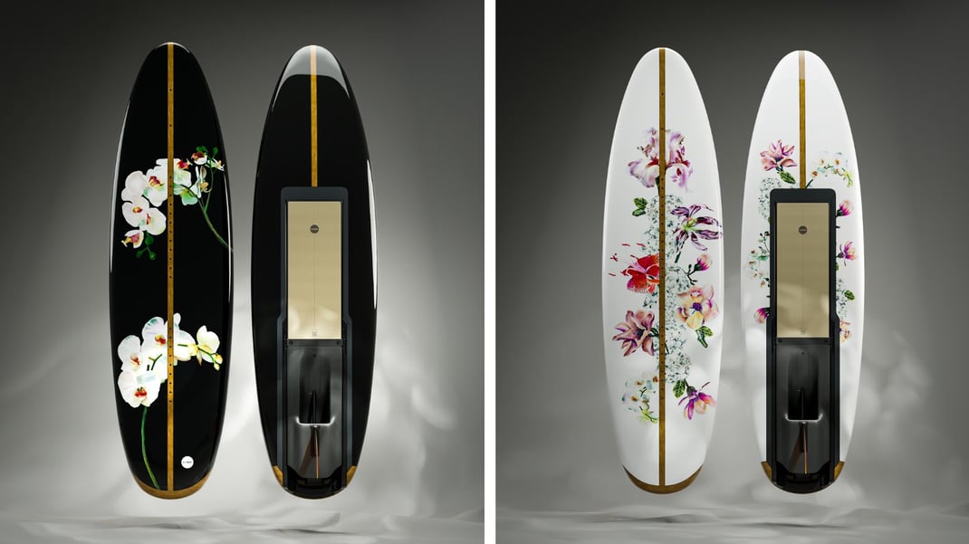 LIND’s “A New Way to Play” Exhibition Electric Surfboard Art Auction During Miami Art Week 2024 Benefiting Oceanic Global