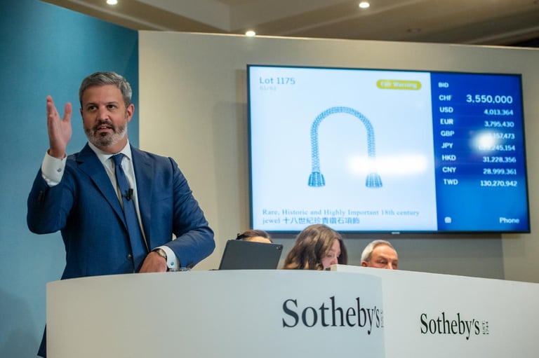 Sotheby's Ginevra, Royal and Noble, Aste dal vivo Immagini (31)