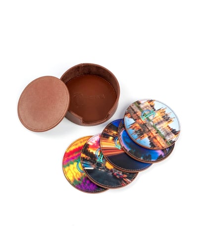 Around the World Coaster Set