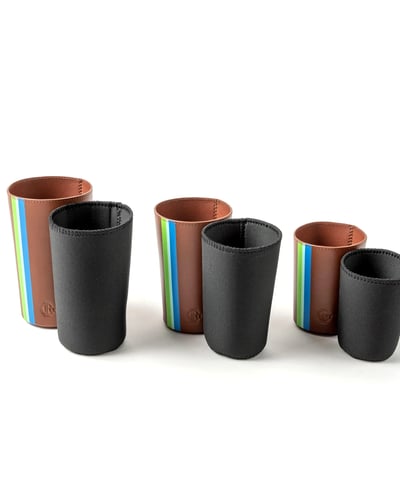 Madison Leather Drink Coozies