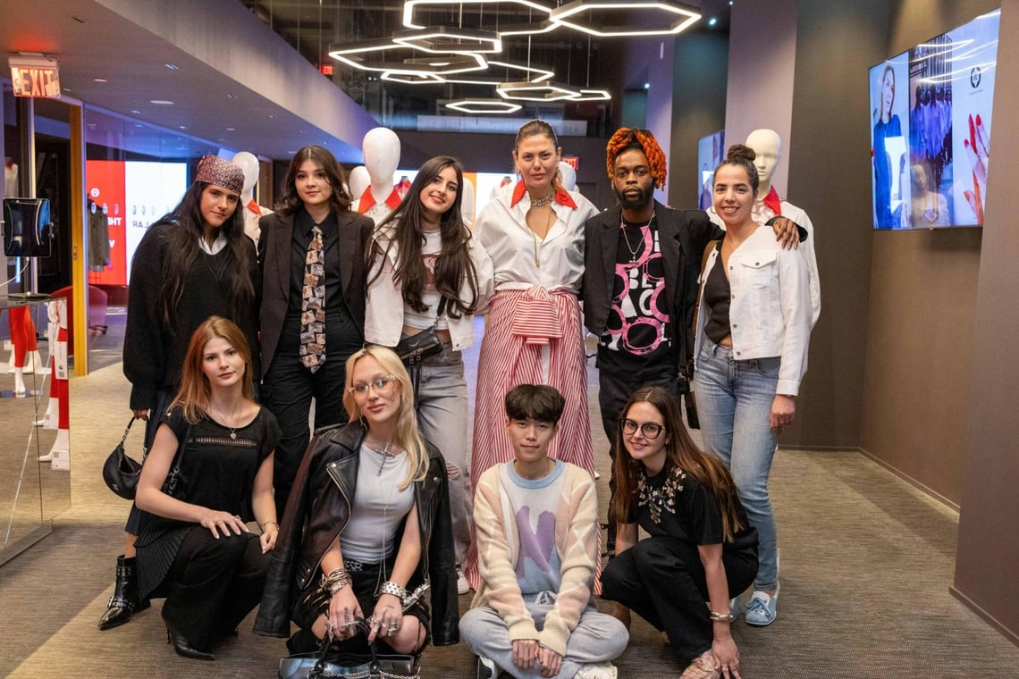 Istituto Marangoni Miami And Sara Battaglia Unveiled “Red Collar”